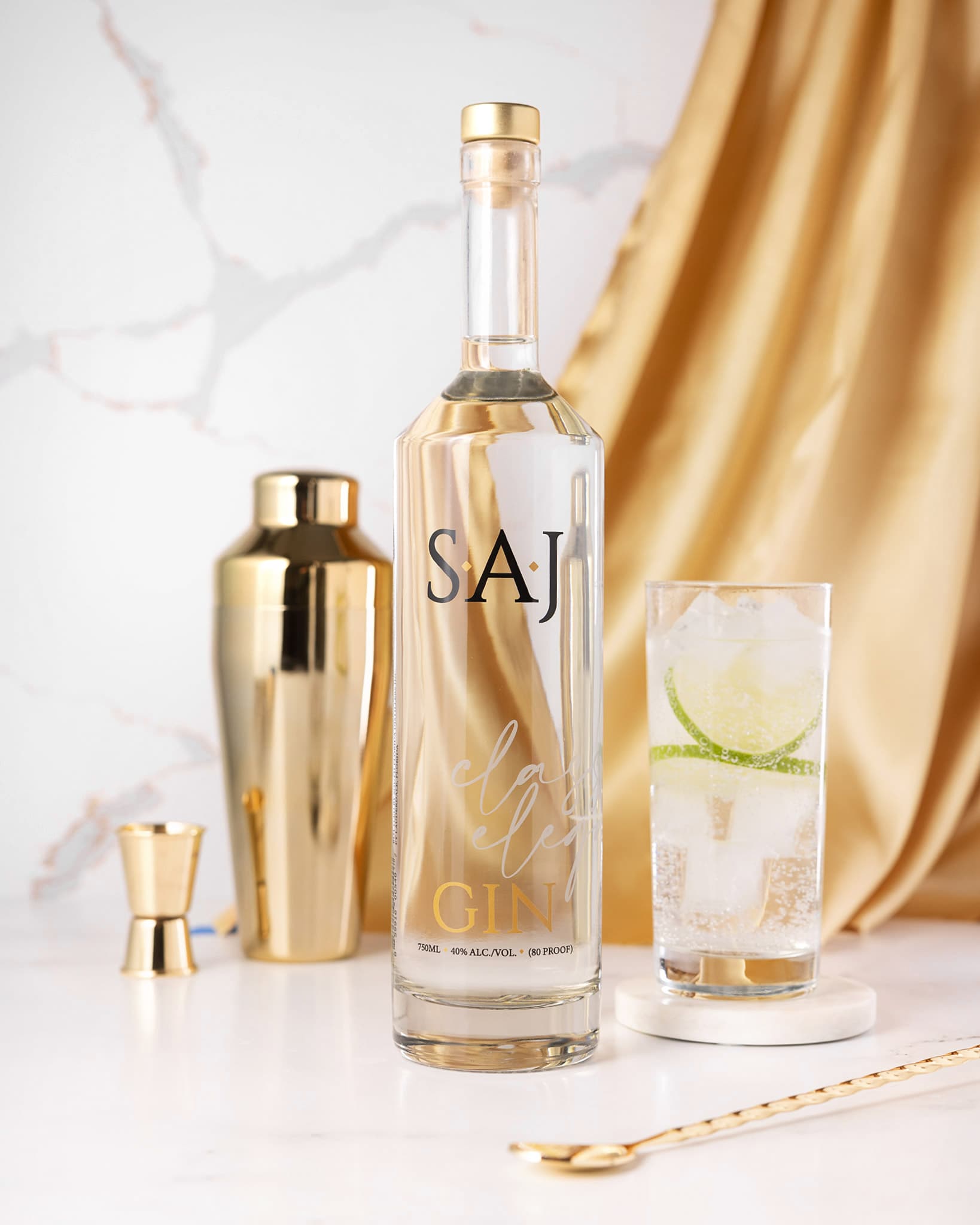  S.A.J. Gin - Gold